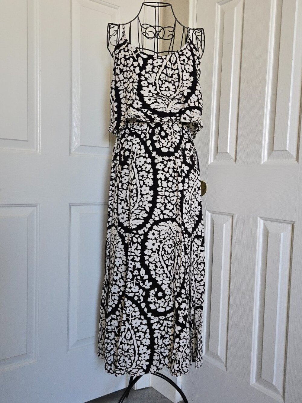 Lucky Brand Spaghetti Strap Maxi Dress